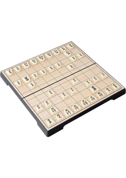 Japan Shogi Magnetic Foldable Japanese Chess Game Board Game Intelligence Toy 25×25×2cm 62KF (Yurt Dışından)