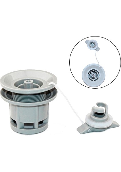 Stil 2 Stili Delikler Şişme Bot Hava Valfi Adaptör Kapağı Raft Bot Kayık Kano Aksesuarları Pvc Tekne Scupper Vana (Yurt Dışından) fiyatları