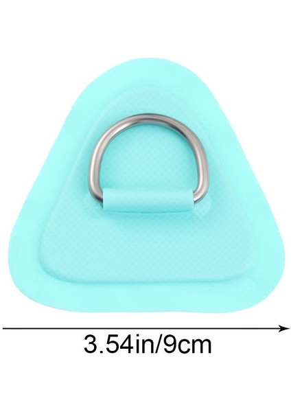TURUNCU-11CM Tarzı Pvc Şişme Bot Raft Bot Kano Kayık Sörf Tahtası Için Tutkallı 8cmcm Paslanmaz Çelik D Ring Padpatch Sup Tie Down (Yurt Dışından)