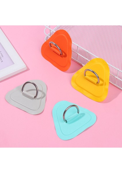 TURUNCU-11CM Tarzı Pvc Şişme Bot Raft Bot Kano Kayık Sörf Tahtası Için Tutkallı 8cmcm Paslanmaz Çelik D Ring Padpatch Sup Tie Down (Yurt Dışından)