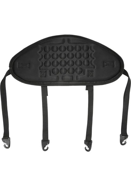 Siyah Stil 1 Adet Ayarlanabilir Kayık Yastık Kano Çevre Koruma Koltuk Sırt Dinlenme Pedi Kayık Yumuşak Kalın Sırt Destek Pedi (Yurt Dışından)