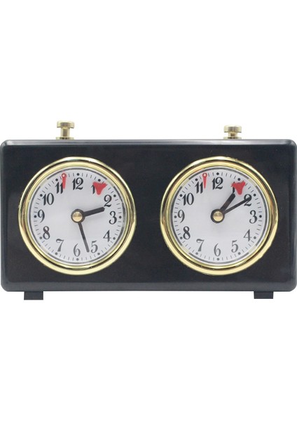 B Tarzı Ahşap Kompakt Dijital Uluslararası Retro Taşınabilir Yarışma Oyunu Zamanlayıcı Mekanik Aşağı Sayım Analog Satranç Saati Hediye (Yurt Dışından)