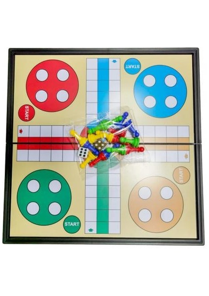 Flying Chess Style Uçuş Satranç Oyunu 25CM Kızma Birader Oyunu Manyetik 5'i 1 Arada Plastik Katlanır Satranç Tahtası ile Kızma Birader Satranç Kamp Gezisi Için Oyun (Yurt Dışından)