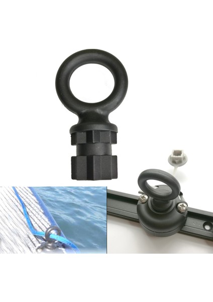 Göz Stili Bağlama Kano Kayık Yuvarlak Montaj Tabanı Olta Tutucu Montaj Tabanı Takım Kiti Duvar Askısı Halat Halkası Bağlama Lashings Göz Seti (Yurt Dışından) modelleri