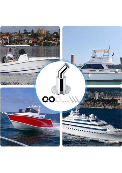 24 mm Düz Boru Stili Paslanmaz Çelik 316 Thru Hull Egzoz Uydurma Gövdeden Egzoz Uydurma Webasto Isıtıcı Tekne Kamyon Aksesuarları Için Tüp Boru (Yurt Dışından)