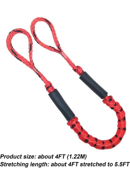 Mavi Stil 2 Adet Bungee Dock Hattı Bağlama Halatı Bungee Yerleştirme Halatı 4ft Halat Gerilebilir Demirleme Halatı Köpük Şamandıra Balıkçı Tekneleri Kayık Accesso (Yurt Dışından) modelleri