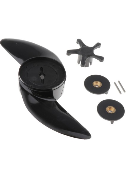 Tekne Kayık Kano Balıkçılık Raft Bot Için 2-Blade Pervane Elektrikli Dıştan Takma Motor Prop (Yurt Dışından) modelleri