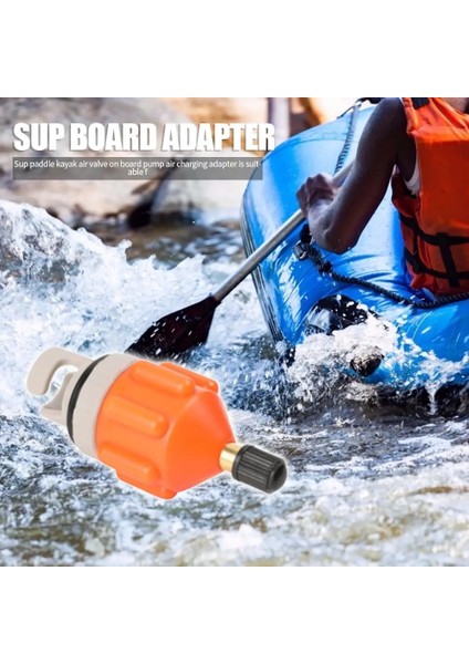Dayanıklı Hava Valfi Adaptörü Aşınmaya Dayanıklı Kürekli Tekne Hava Valfi Adaptörü Sup Kurulu Için Naylon Kayık Şişme Pompa Adaptörü (Yurt Dışından) fiyatları