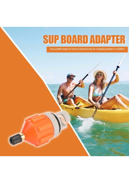 Dayanıklı Hava Valfi Adaptörü Aşınmaya Dayanıklı Kürekli Tekne Hava Valfi Adaptörü Sup Kurulu Için Naylon Kayık Şişme Pompa Adaptörü (Yurt Dışından) fırsatları