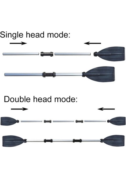 2 Adet Set Stili Et Tekne Rafting Kürekleri Balıkçı Teknesi Kürek Şişme Kayık Ayakta Kürek Sökülebilir Taşınabilir Tekneler Aksesuarları 38CM (Yurt Dışından)