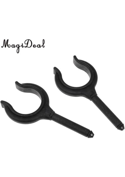 Magideal Dayanıklı Siyah Naylon Deniz Tekne Bot Kürek Kilidi Rowlock Boynuz Yan Dağı Kürekli Tekne Kiti Kayık Kano Yat Acce Için (Yurt Dışından)