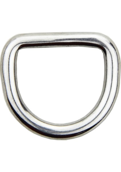Delta Yüzük 4 x 25 mm Stili 5 Adet O Ring & D Ring Paslanmaz Çelik Cilalı Kaynaklı Genişlik Kayık Tekne Aksesuarları Deniz Şişme Bot (Yurt Dışından)