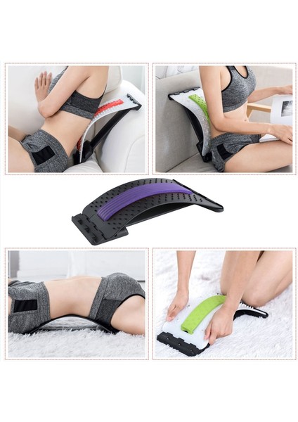 Normal Sürüm Stili Germe Ekipmanları Sırt Masajı Sedyesi Fitness Bel Desteği Gevşeme Eşi Omurga Ağrısını Rahatlatmak Kiropraktör Messager (Yurt Dışından)