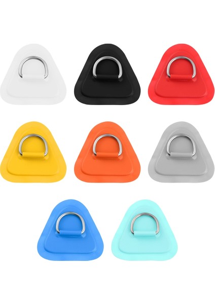 Kırmızı Stil 1 Adet Surfboard Bot Tekne Pvc Yama Paslanmaz Çelik Üçgen ile D Halka Padpatch Şişme Bot Yama Kano Güverte Arma Sup (Yurt Dışından) fiyatları