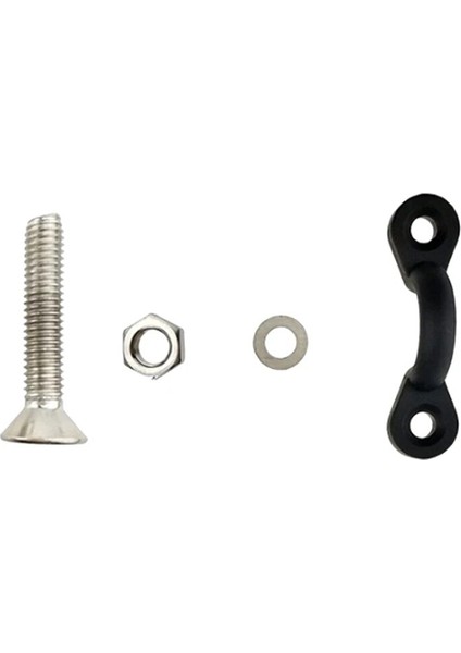 Siyah Stil Çapa Arabası Kiti Şişme Sağlam Kayık Kano Çapa Araç Kiti Sistemi Aksesuarlı (Yurt Dışından) fiyatları