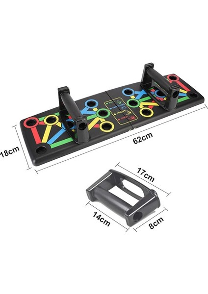 Push-Up Board A Stili Ush Up Rack Board Erkek Kadın Kapsamlı Fitness Egzersiz Standları Vücut Geliştirme Eğitim Sistemi Spor Ev Spor Salonu (Yurt Dışından) fırsatları