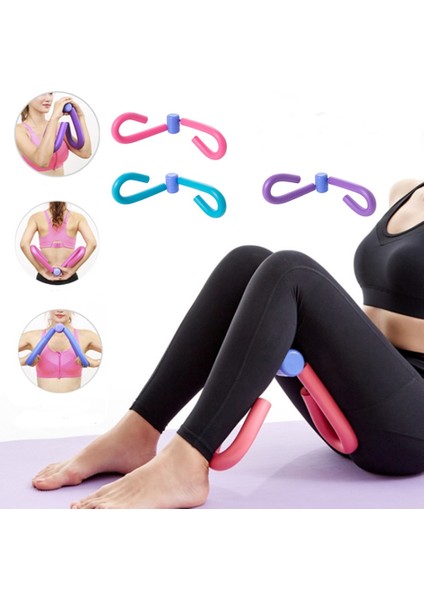 Pembe Tarzı Ince Bacak Ayak Uyluk Egzersizleri Kas Eğitimi Kol Göğüs Bel Pelvis Egzersiz Yoga Ev Fitness Salonu Ev Fitness Ekipmanları (Yurt Dışından)