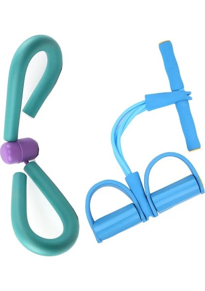 Gri Tarzı 4 Tüp Pedal Egzersizi + Pvc Bacak Uyluk Egzersizleri Spor Salonu Sporları Uyluk Ustası Kas Kol Bel Egzersiz Makinesi Fitness Ekipmanları (Yurt Dışından)