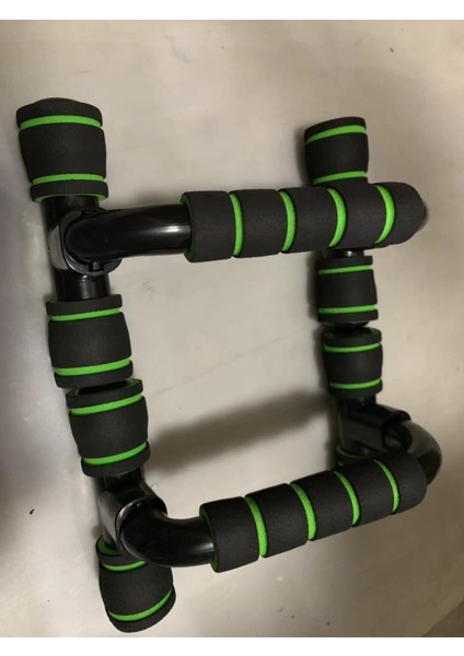 Yeşil Stil Push Up Rack I-Şekilli Erkekler Fitness Ekipmanları Ev Eğitimi Kol Kasları Göğüs Kasları Egzersiz Push-Up Trainer Ev Spor Salonu Ekipmanları (Yurt Dışından)