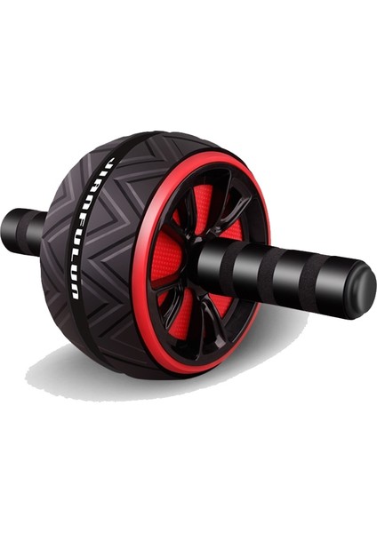 Siyah Kırmızı Stil Gürültü Yok Karın Tekerleği Kas Eğitmeni Ab Silindir Direnç Bantları Fitness Ekipmanları Egzersiz Ev Jimnastik Eğitimi Kas Tekerleği (Yurt Dışından)