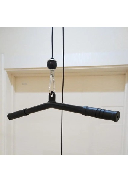Sadece 40 cm Bar Stili Fitness Salonu Pully Kablo Makinesi Ekleri Biceps Triceps Blaster T-Bar Kolu Kavrama Kürek Aşağı Çekin Ev Makinesi Aksesuarları (Yurt Dışından) indirimleri