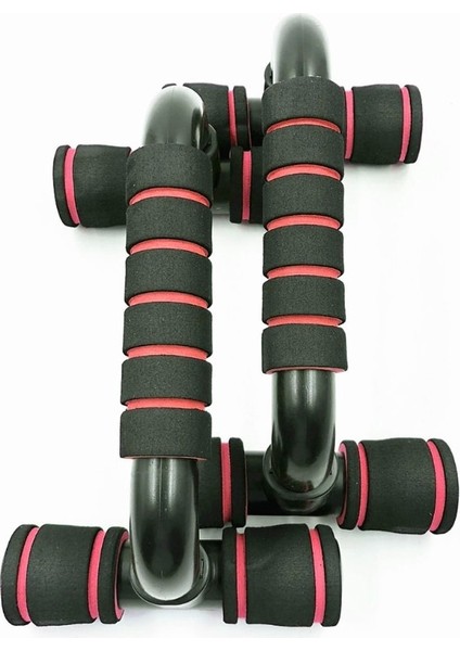 Mavi Stil Kaymaz Köpük Kolları ile Taşınabilir Push Up Braketi Destek Çubuğu Spor I Tipi El Kolu Fitness Ekipmanları Kollar Için Standlar (Yurt Dışından)