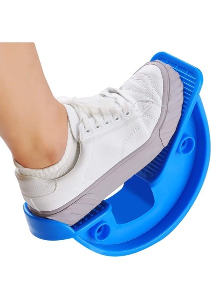 Siyah Stil Foot Rocker Calf Stretcher Ankle Leg Trainer Stepper Walking Simulator For Achilles Tendinitis Muscle Stretch Massage Pedal (Yurt Dışından) fiyatları
