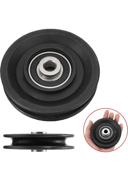 Mayitr Dayanıklı Aşınmaya Dayanıklı Naylon Rulman Kasnak Tekerlek Kablosu Iyi Aşınma Direnci Gym Fitness Ekipmanları Parçası Evrensel (Yurt Dışından)