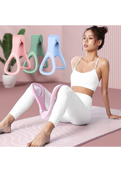 Chaoduo Shop Pembe Stil New Leg Clamp Hip Trainer Pelvic Floor Muscles Tightening Strengthening Device Inner Thigh Fitness Exercise Equipment Women (Yurt Dışından)