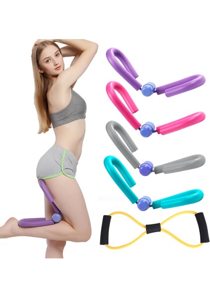 Sarı Çekme Halatı Stili 1 Adet Uyluk Egzersiz Spor Salonu Spor Uyluk Usta Bacak Kol Eğitmen Kas Pelvik Ayak Egzersiz Egzersiz Makinesi Fitness Ekipmanları Dişli (Yurt Dışından) fiyatları