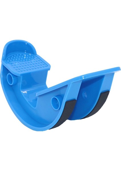 Mavi Stil Ayak Rocker Buzağı Ayak Bileği Kası Streç Tahta Sedye Yoga Fitness Spor Masaj Pedalı Ergonomik Tasarım Ayak Rocker Sedye (Yurt Dışından)