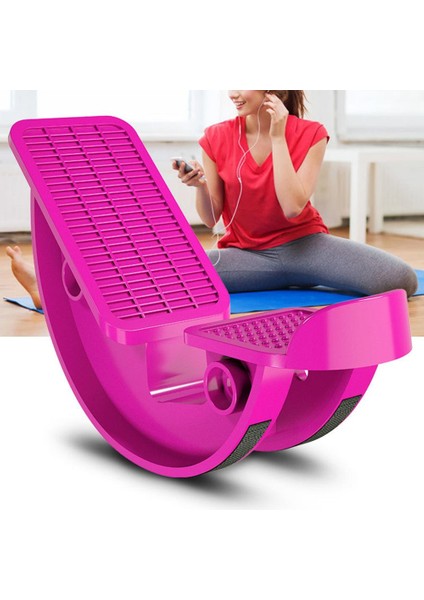 Mavi Stil Ayak Rocker Buzağı Ayak Bileği Kası Streç Tahta Sedye Yoga Fitness Spor Masaj Pedalı Ergonomik Tasarım Ayak Rocker Sedye (Yurt Dışından)