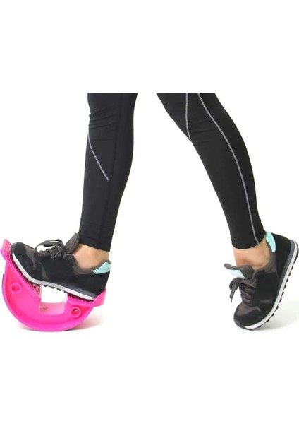 Mavi Stil Ayak Rocker Buzağı Ayak Bileği Kası Streç Tahta Sedye Yoga Fitness Spor Masaj Pedalı Ergonomik Tasarım Ayak Rocker Sedye (Yurt Dışından)