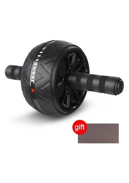 No.6 Tarzı Karın Silindir Tekerlekler Egzersiz Push-Up Kol Sessiz Silindir Kasları Eğitmen Ev Gym Fitness Ekipmanları Diz Çökmüş Pad Hediye (Yurt Dışından)