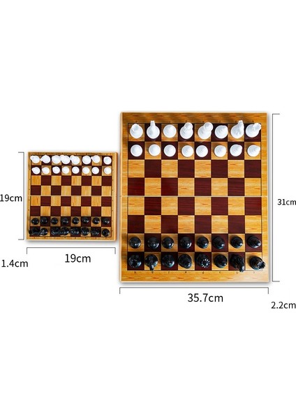 Sarı Kahverengi 19CM Tarzı En Li Taşınabilir Manyetik Plastik Satranç Seti Smalllarge Arkadaşlar Için Satranç Tahtası Çocuk ve Çocuk Eğlence Hediye Tahta Oyunları (Yurt Dışından) fırsatları