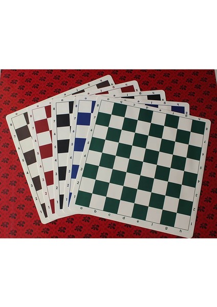 51CM Tarzı 34.5cm 42CM 51CM High Chess Board Chess Games Pvc Rubber Chessboard Without Chess Pieces Chessman Travel Game (Yurt Dışından) fiyatları