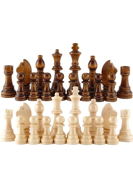 3.5 Inç Tarzı Ortaçağ Ahşap Satranç Taşları Uluslararası Kelime Satranç Seti Satranç Parçası Bulmaca Oyunu Eğlence Aksesuarları Hediye (Yurt Dışından)