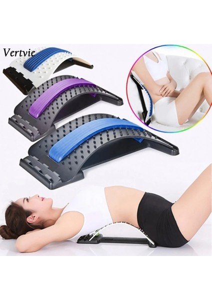 Renk 5 Akupunktur Stili Vertvie Sırt Masaj Sedyesi Massageador Magic Streç Fitness Lomber Masaj Aletleri Destek Gevşeme Ağrısı (Yurt Dışından) modelleri