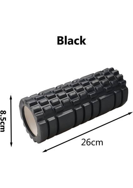 Kumral Tarzı 30CM Yoga Sütunu Gym Fitness Köpük Rulo Pilates Yoga Kas Masajı Rulo Egzersiz Geri Yumuşak Yoga Bloğu (Yurt Dışından)