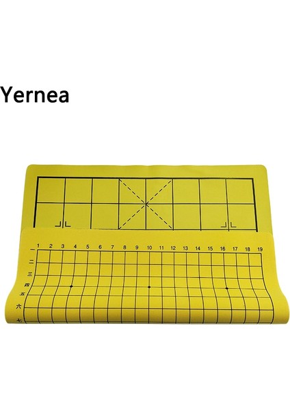 Yüksek Li Fasion Deri Satranç Tahtası Satranç Bezi Parça Olmadan Çin Satrancı Oyun Tahtası Eğlence Wei Qi Hediye Yernea Gitmek (Yurt Dışından)