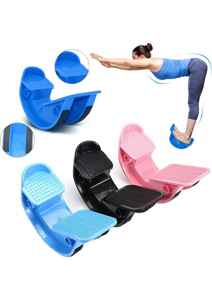 Siyah 2 Adet Tarzı Ayak Sedyesi Aşil Tendiniti Için Ayak Bileği Streç Tahtası Kas Buzağı Streç Yoga Fitness Sporları Masaj Yardımcı Tahta (Yurt Dışından)