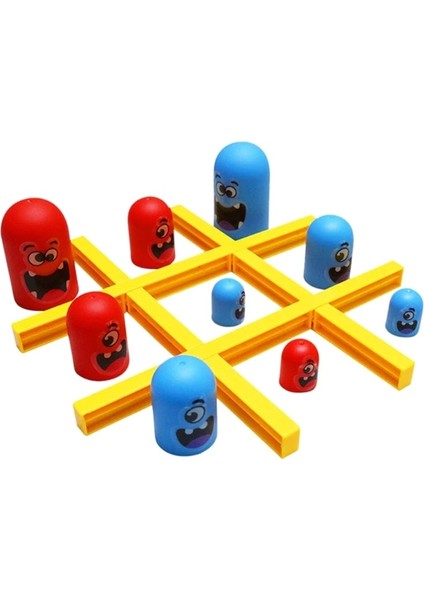 Tic Tac Toe Oyunu Büyük Yemek Masa Oyunları Çocuklar ve Aileler Için Küçük Oyunlar Seti Klasik Masa Oyunu Aksesuarları (Yurt Dışından)