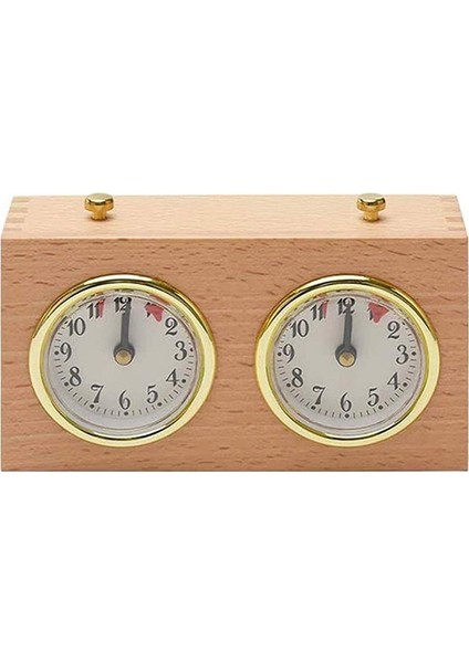 Bir Stil Ahşap Kompakt Dijital Uluslararası Retro Taşınabilir Yarışma Oyunu Zamanlayıcı Mekanik Aşağı Sayım Analog Satranç Saati Hediye (Yurt Dışından)