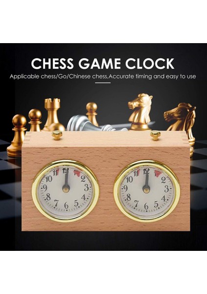 Bir Stil Ahşap Kompakt Dijital Uluslararası Retro Taşınabilir Yarışma Oyunu Zamanlayıcı Mekanik Aşağı Sayım Analog Satranç Saati Hediye (Yurt Dışından) modelleri
