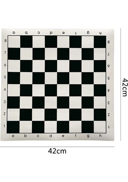 42X42CM Yeşil Stil 34.5X34.5CMCM Pvc Leather Tournament High Educational Chess Board For Children's Educational Games (Yurt Dışından)