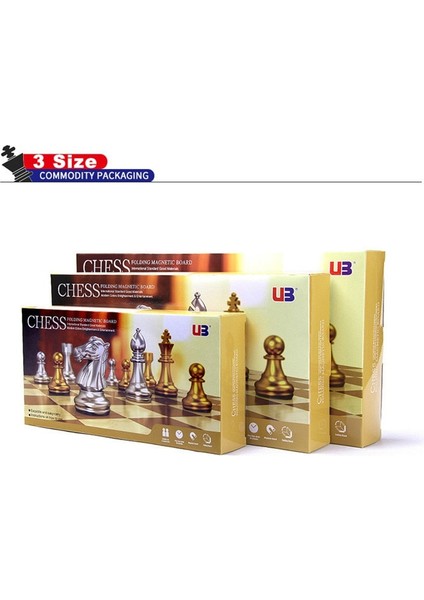 32CM x 32CM M Stili Manyetik Satranç Seti Ortaçağ Satranç Oyunu Satranç Tahtası Oyunu Altın Gümüş Satranç Piecezes Çocuk Oyuncakları Için Seyahat Oyunu Oyunu (Yurt Dışından) fırsatları