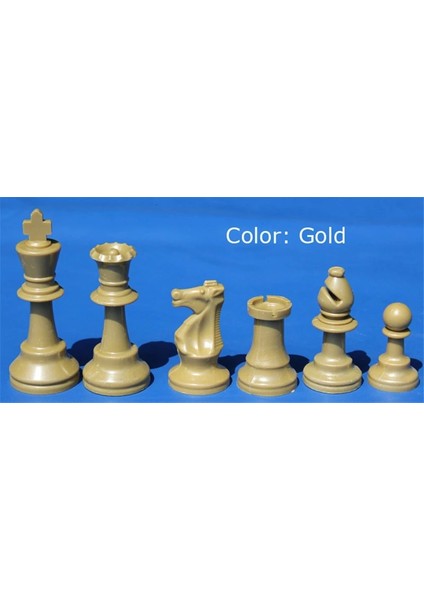 Altın Tarzı Ess Pieces Standard Match Chess Set Queeece King High Chessman Reess Pieces Without Chess Board (Yurt Dışından)