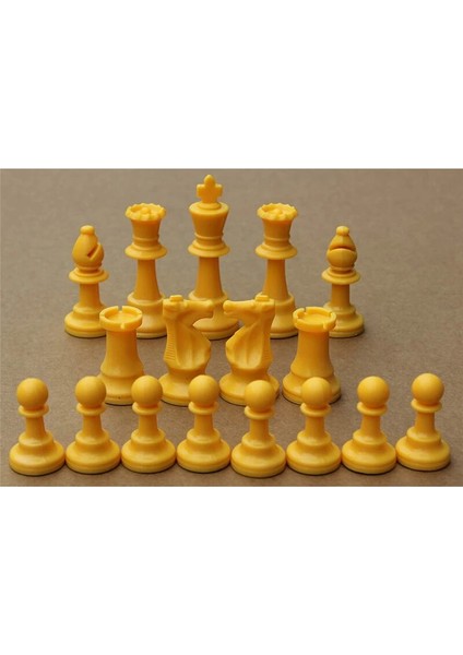 Altın Tarzı Ess Pieces Standard Match Chess Set Queeece King High Chessman Reess Pieces Without Chess Board (Yurt Dışından)