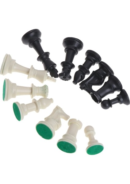 95 mm Tarzı Ortaçağ Satranç Taşları Plastik Komple Satranç Adamları Uluslararası Kelime Satranç Oyunu (Yurt Dışından) fırsatları