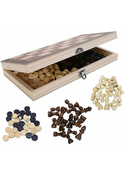 24 24CM Tarzı Büyük Manyetik Ahşap Katlanır Satranç Seti Keçeli Oyun Tahtası 44CM * 44CM Iç Depolama Yetişkin Çocuklara Hediye Aile Oyunu Satranç Tahtası (Yurt Dışından) fırsatları